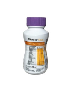 ENBRACE® SOPA DE POLLO CURRY 200 ML. Caja x 4