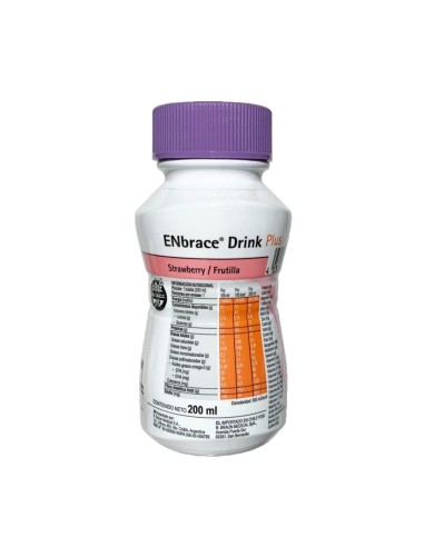 ENBRACE® LÍQUIDO PLUS FRUTILLA 200 ML. Caja x 4